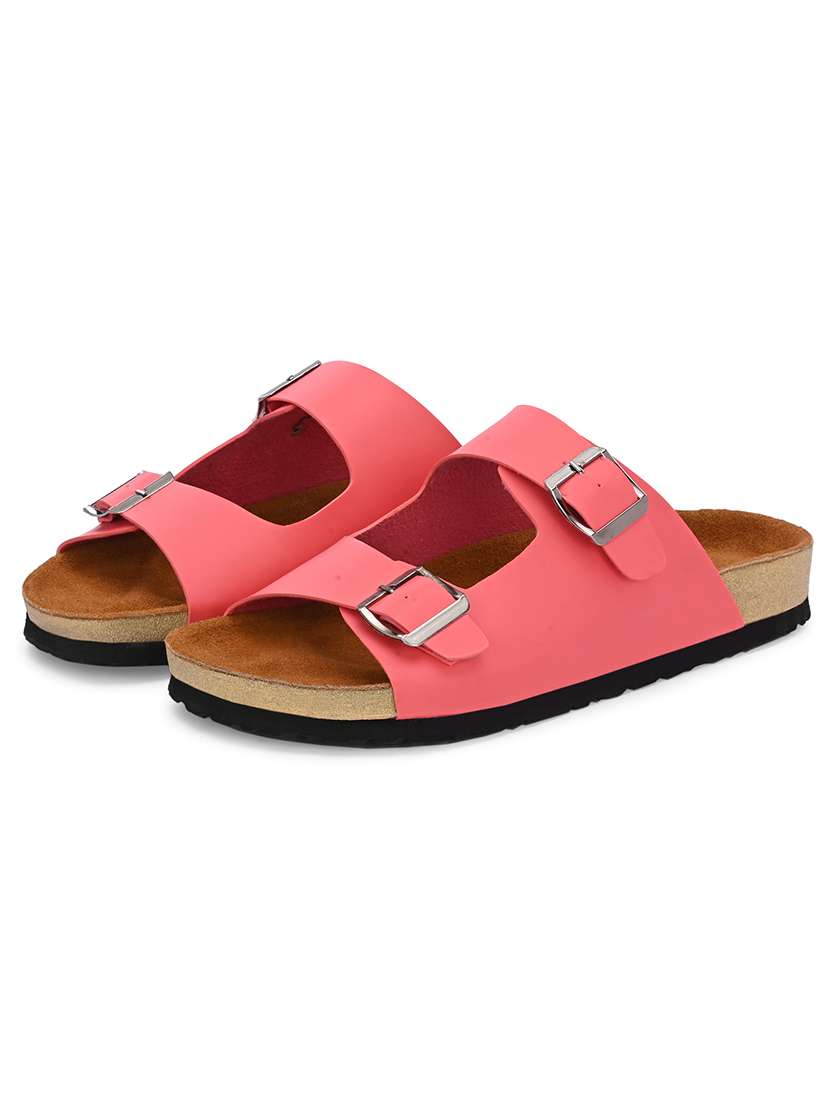 Men Solid Slip On Sandal - 22578553 -  Standard Image - 1