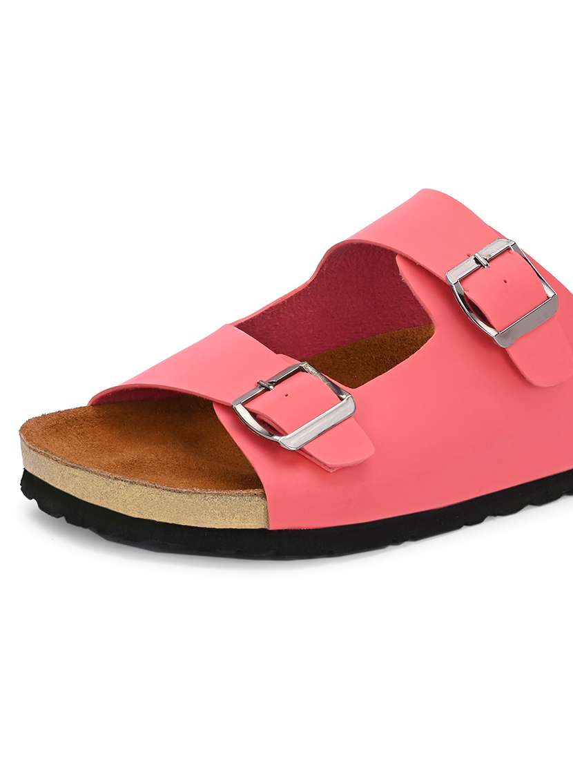 Men Solid Slip On Sandal - 22578553 -  Standard Image - 4