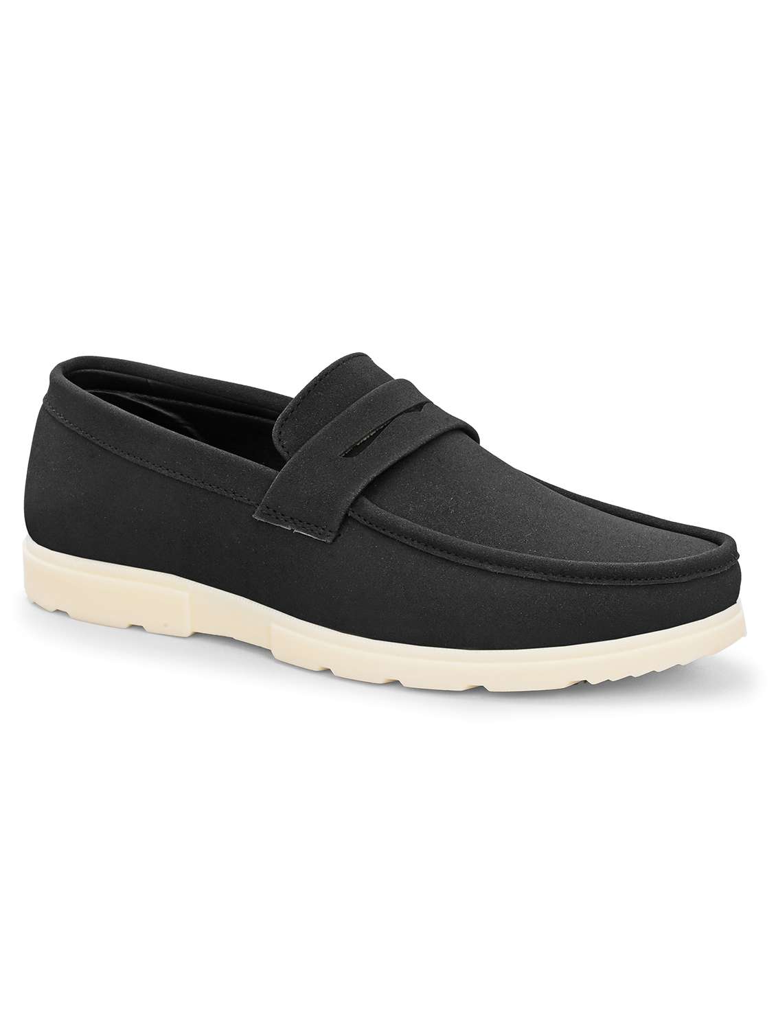 Men Solid Slip On Loafer - 22578554 -  Standard Image - 1