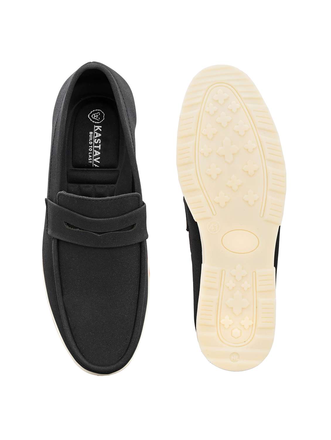 Men Solid Slip On Loafer - 22578554 -  Standard Image - 6