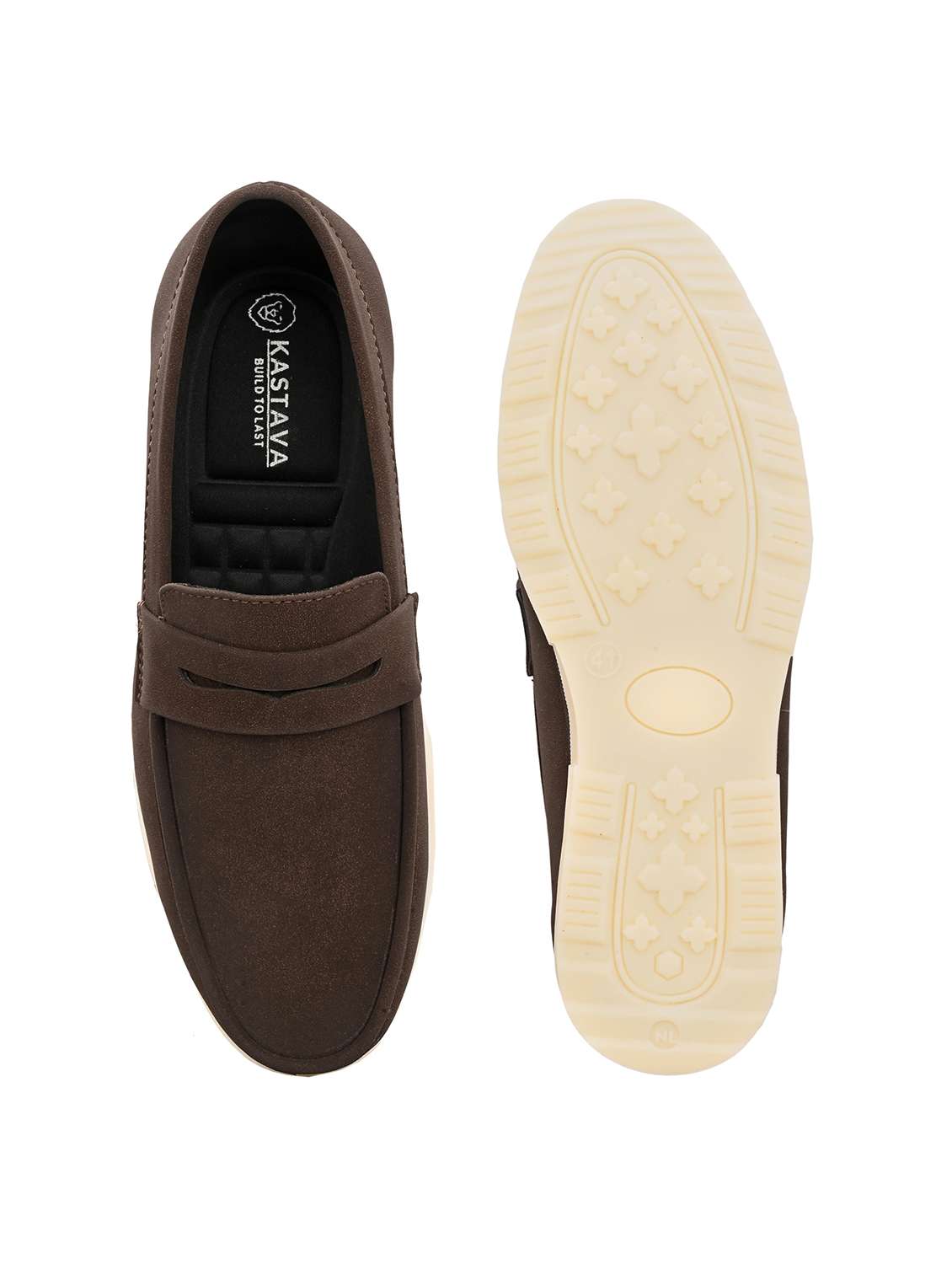 Men Solid Slip On Loafers - 22578555 -  Standard Image - 6