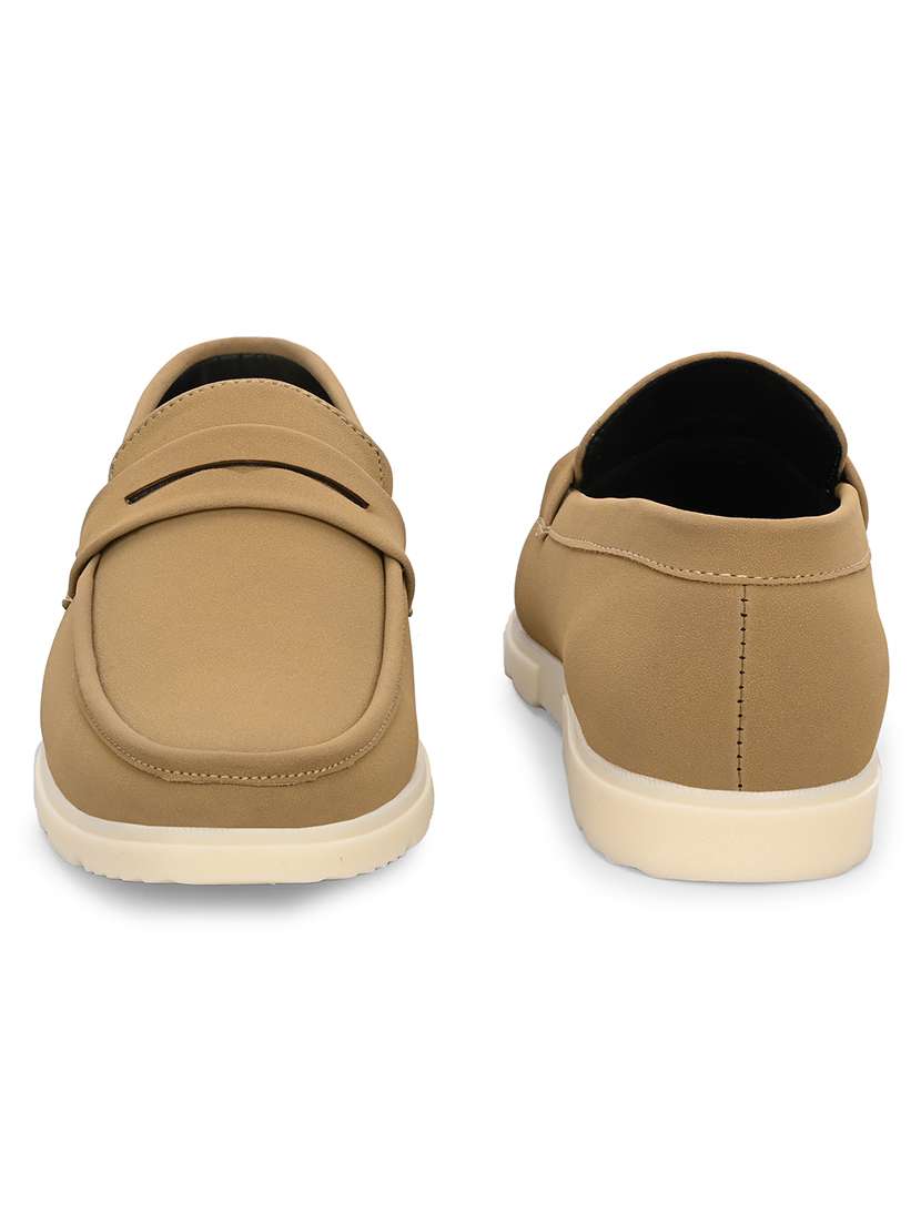 men solid slip on loafer - 22578556 -  Standard Image - 4