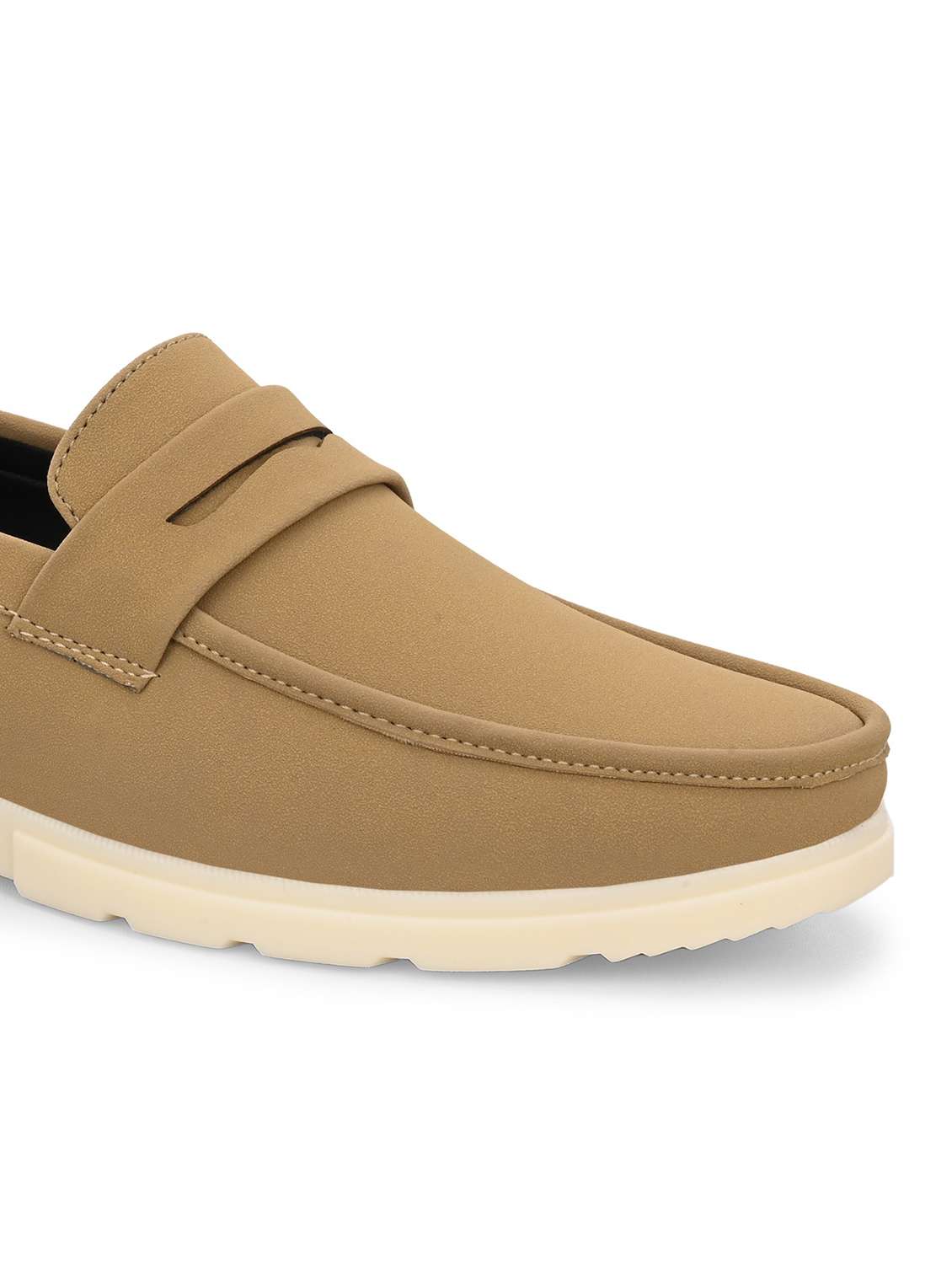 Men Solid Slip On Loafer - 22578556 -  Standard Image - 4
