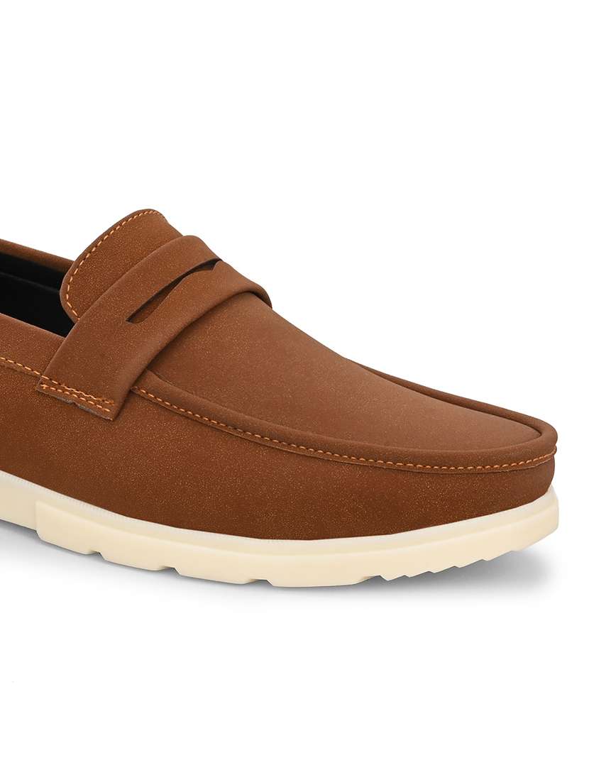 men solid slip on loafer - 22578558 -  Standard Image - 4