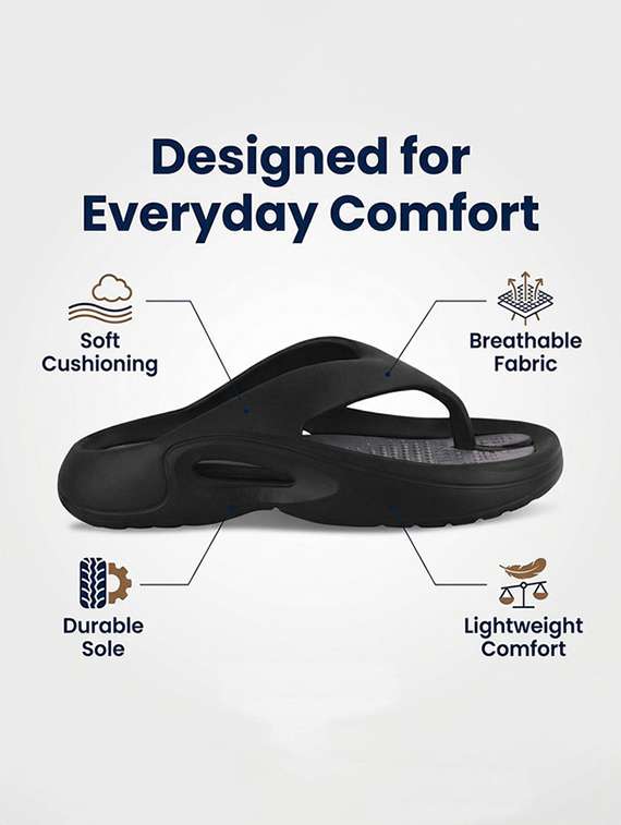 men solid toe separator slippers - 22578573 -  Standard Image - 4