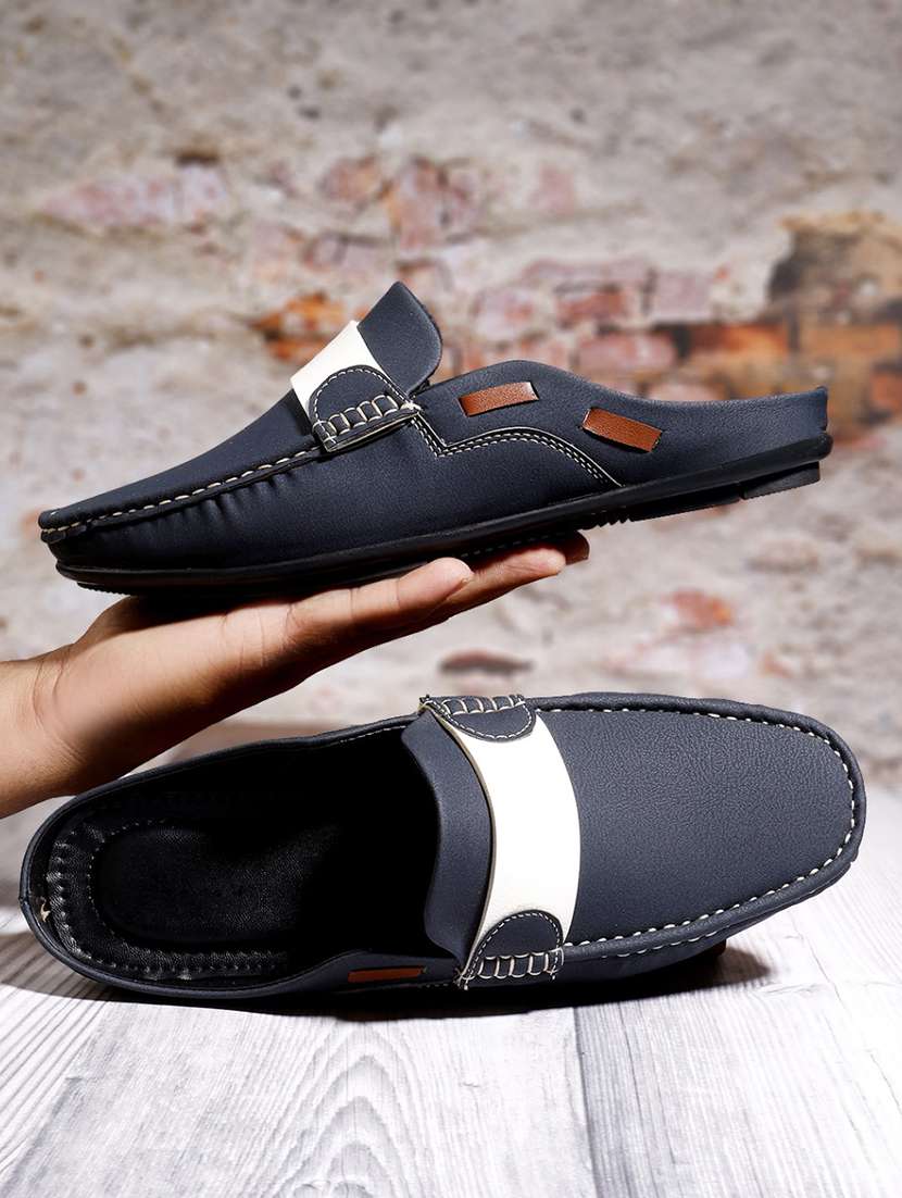 men solid slip on loafer - 22578955 -  Standard Image - 1