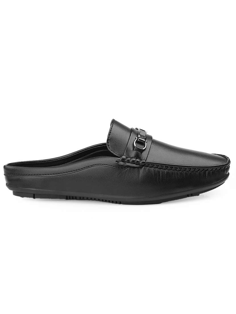 men solid slip on horsebit loafer - 22578959 -  Standard Image - 4