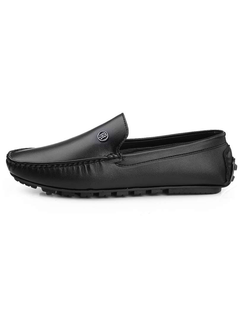 men solid slip on loafer - 22578971 -  Standard Image - 4