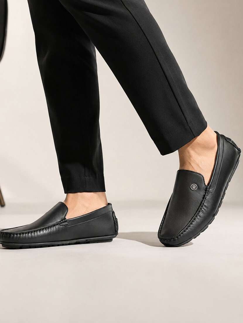 men solid slip on loafer - 22578971 -  Standard Image - 6