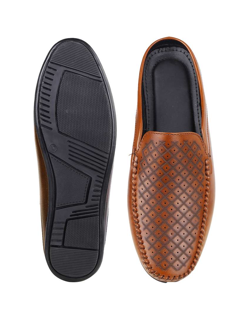Men Textured Slip On Mule Loafer - 22578974 -  Standard Image - 6