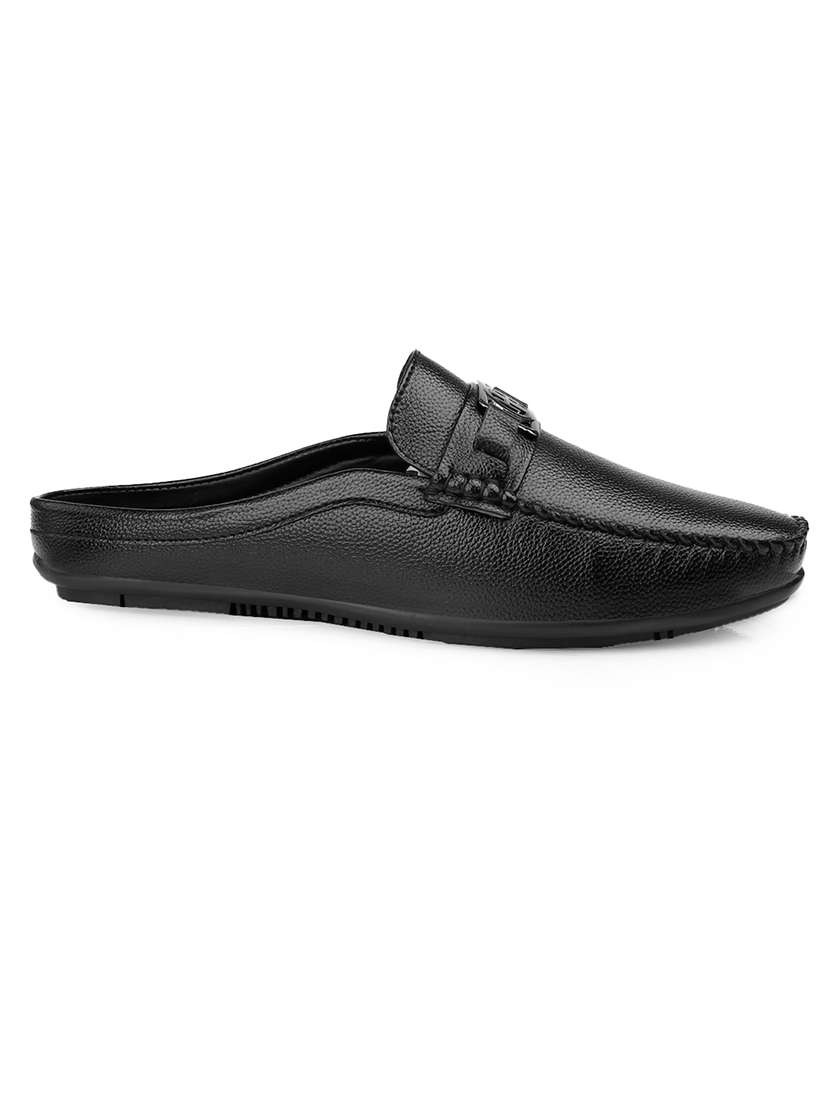 men solid slip on mule loafer - 22578976 -  Standard Image - 4