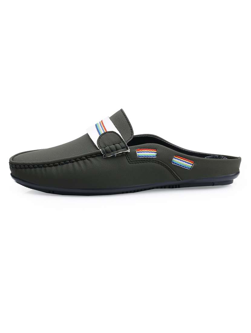 men solid slip on loafer - 22578986 -  Standard Image - 4