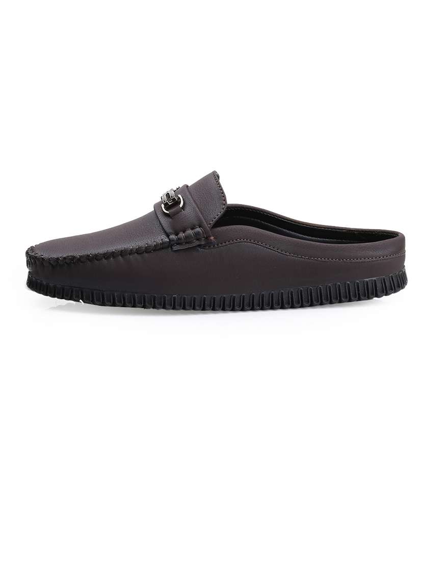 men solid slip on horsebit loafer - 22578987 -  Standard Image - 4