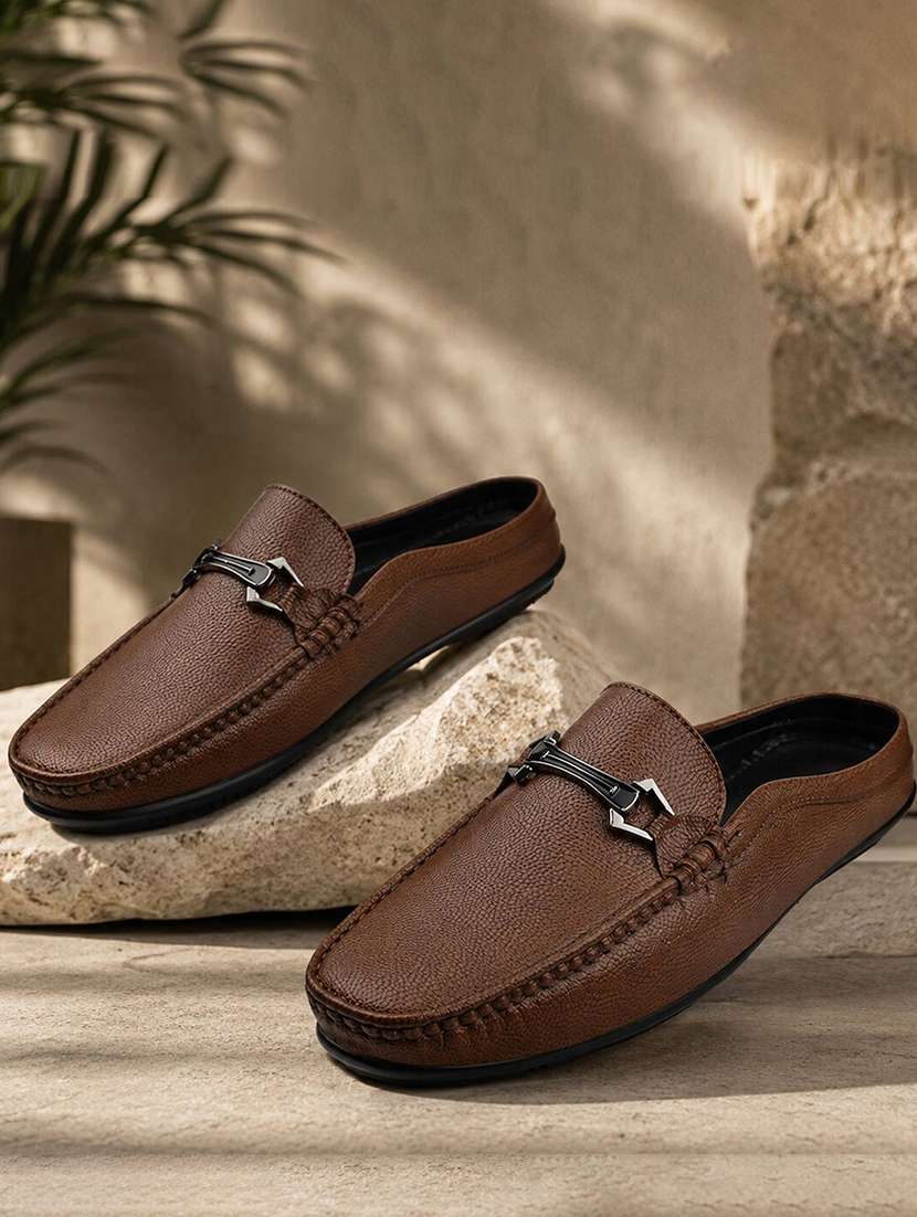 men solid slip on horsebit loafer - 22578990 -  Standard Image - 1