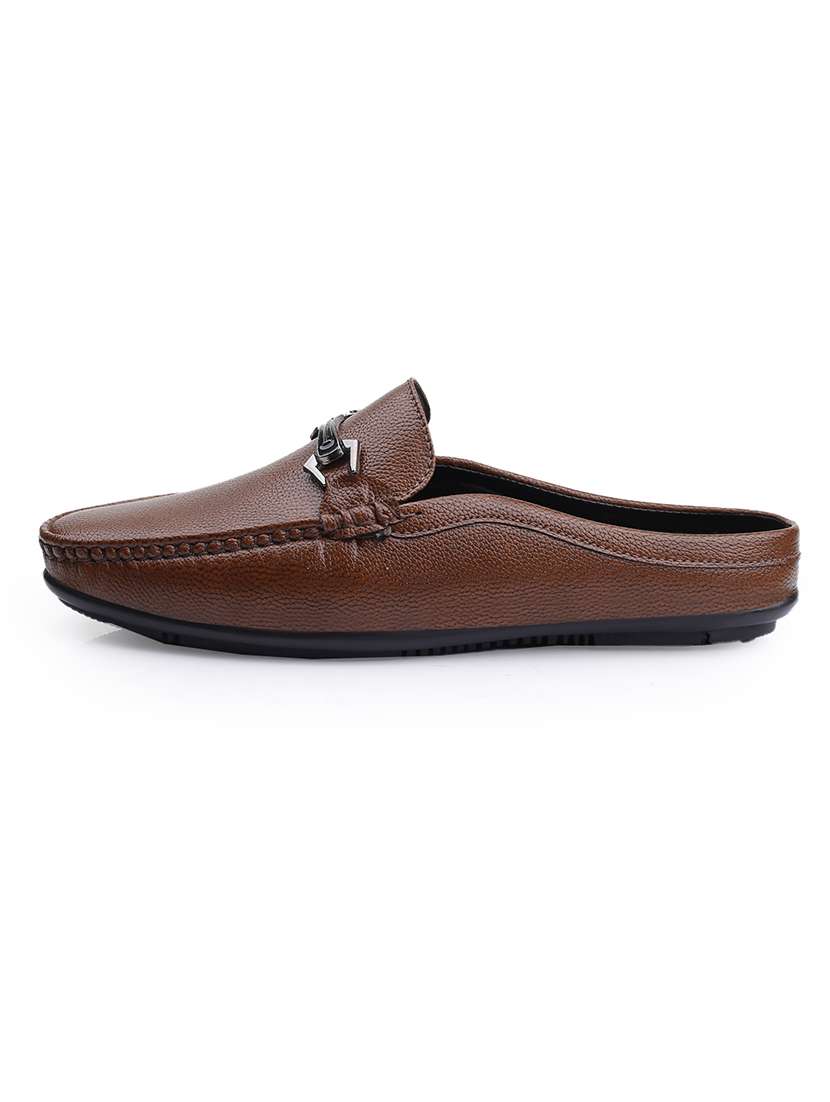 men solid slip on horsebit loafer - 22578990 -  Standard Image - 4