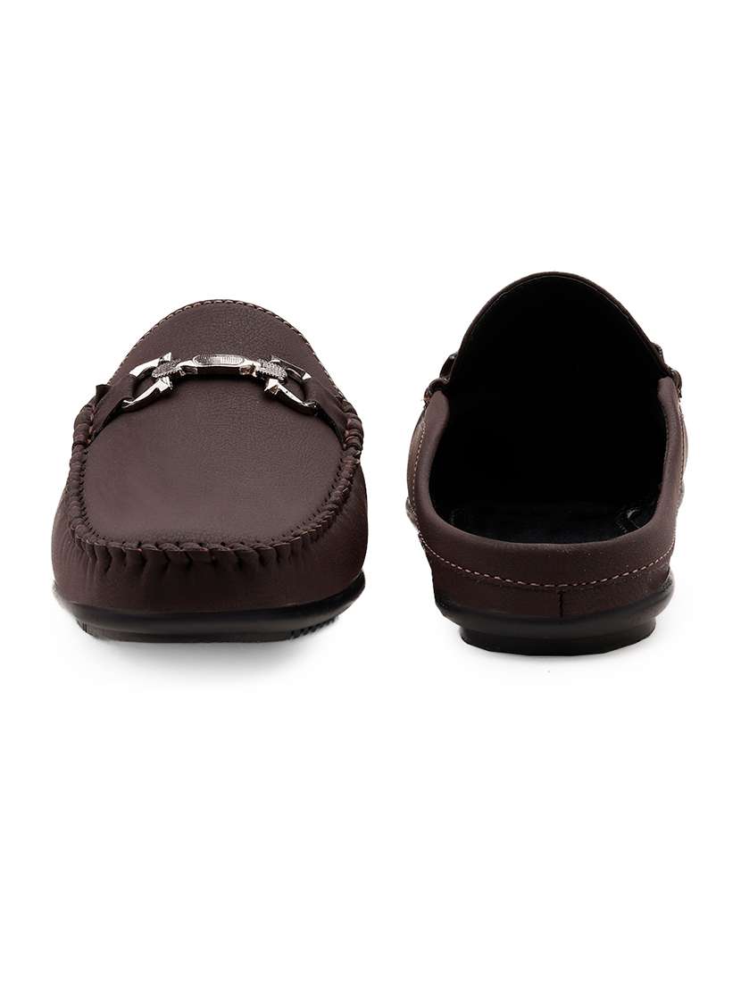men solid slip on horsebit loafer - 22578999 -  Standard Image - 4
