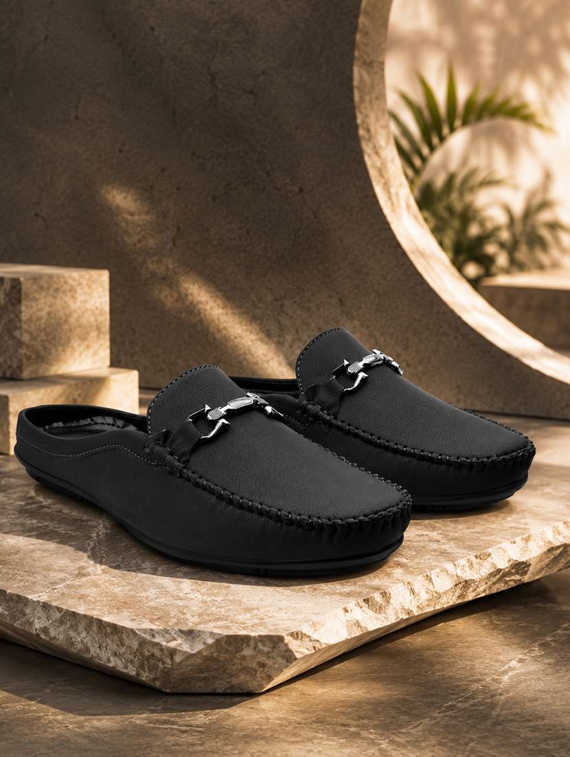 men solid slip on horsebit loafer - 22579000 -  Standard Image - 1