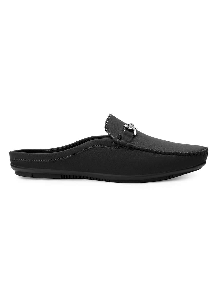 men solid slip on horsebit loafer - 22579000 -  Standard Image - 4