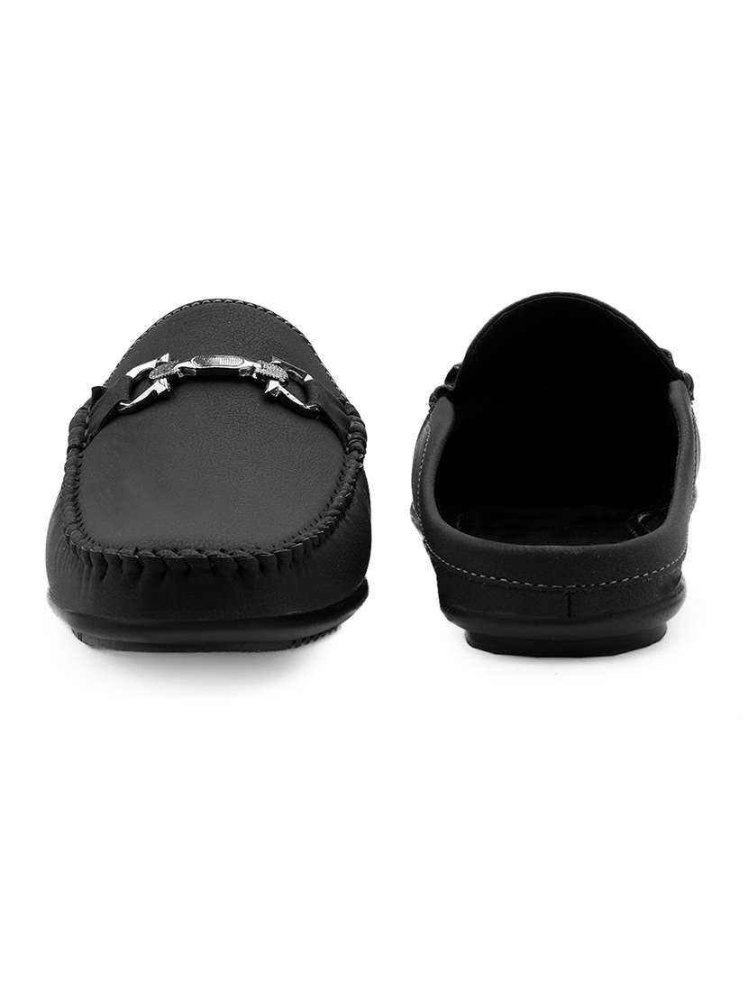 men solid slip on horsebit loafer - 22579000 -  Standard Image - 6