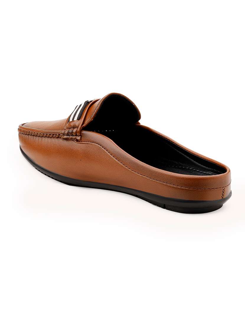 men solid slip on horsebit loafer - 22579007 -  Standard Image - 4