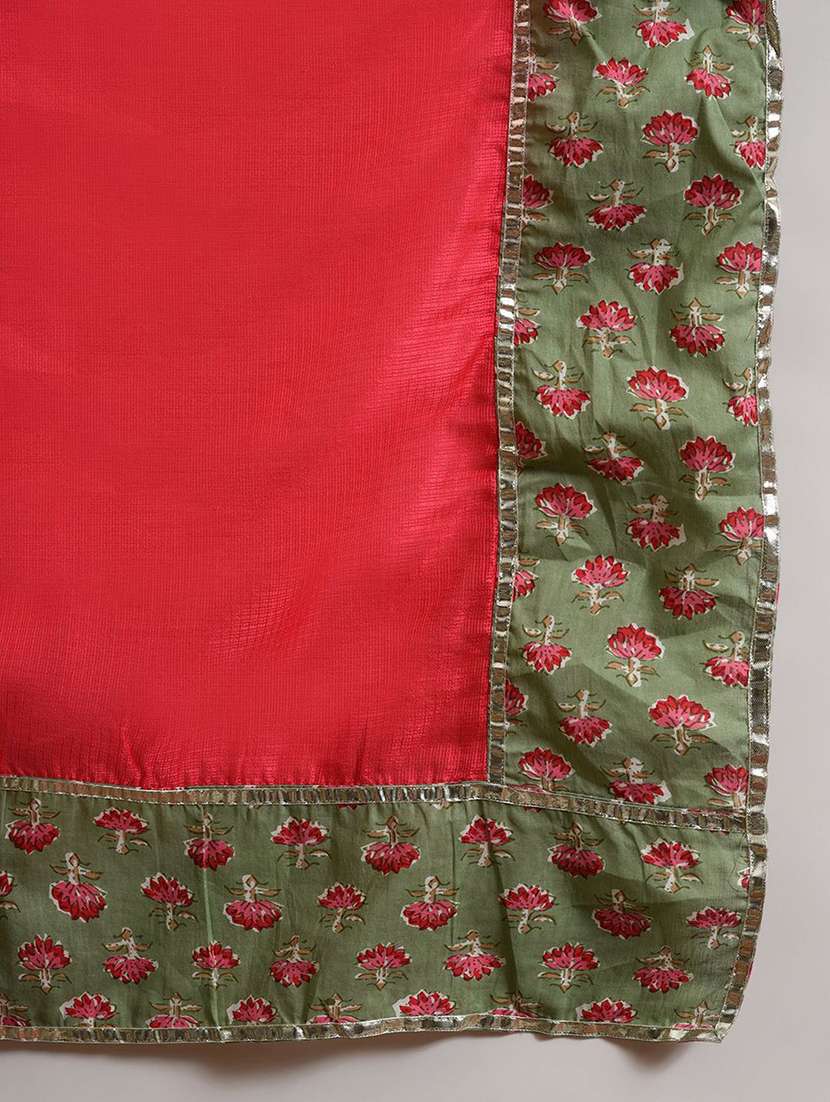 women printed sleeveless lehenga choli set - 22579472 -  Standard Image - 4