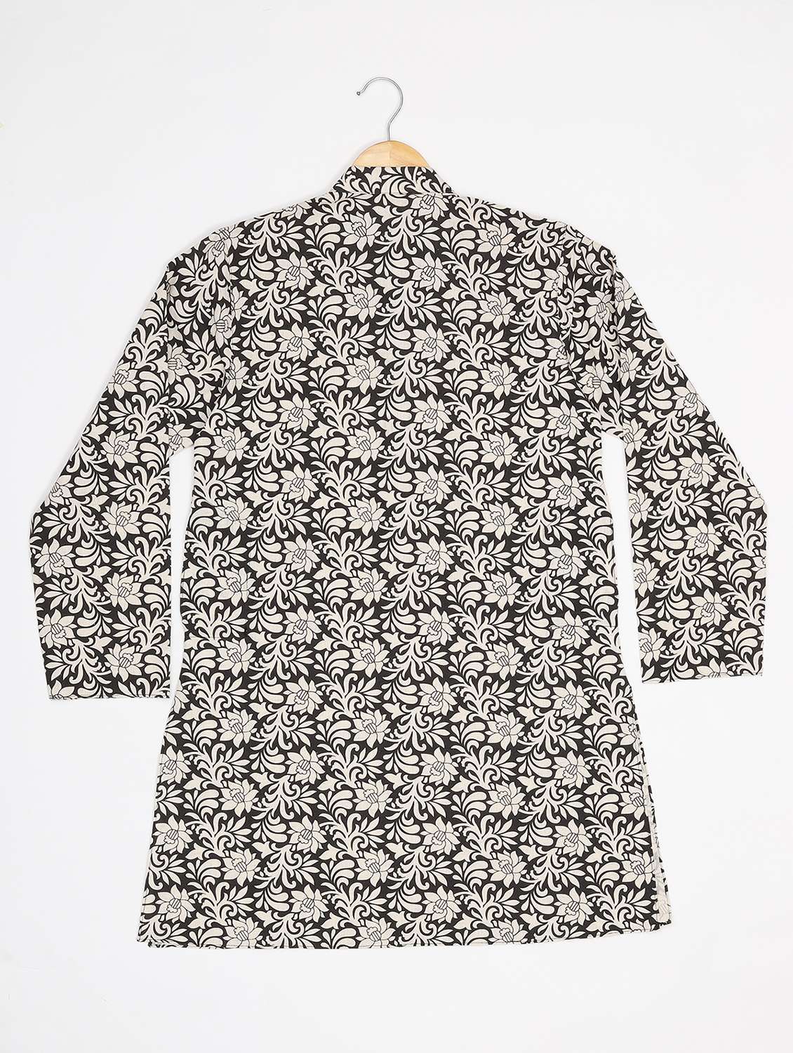 Boys Printed Long Sleeves Kurta - 22579599 -  Standard Image - 1