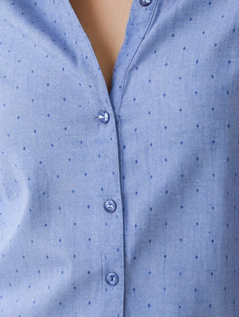 women printed long sleeves regular shirt - 22580214 -  Standard Image - 1