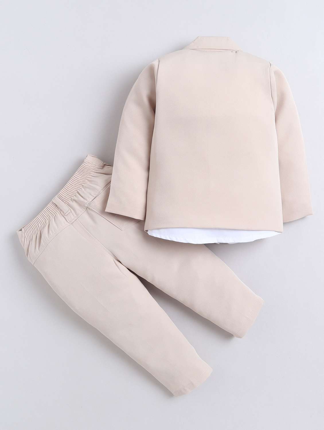 boys solid long sleeves suit set - 22580405 -  Standard Image - 1