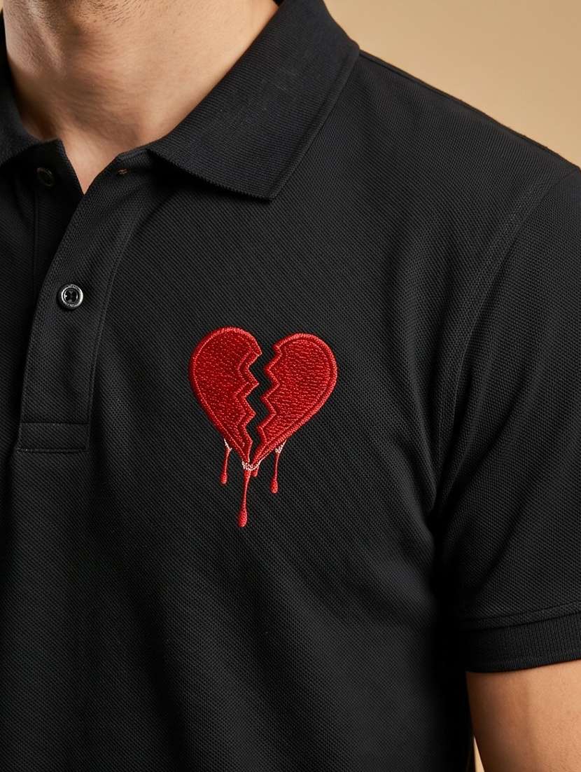 men embroidered short sleeves polo t-shirt - 22580431 -  Standard Image - 1