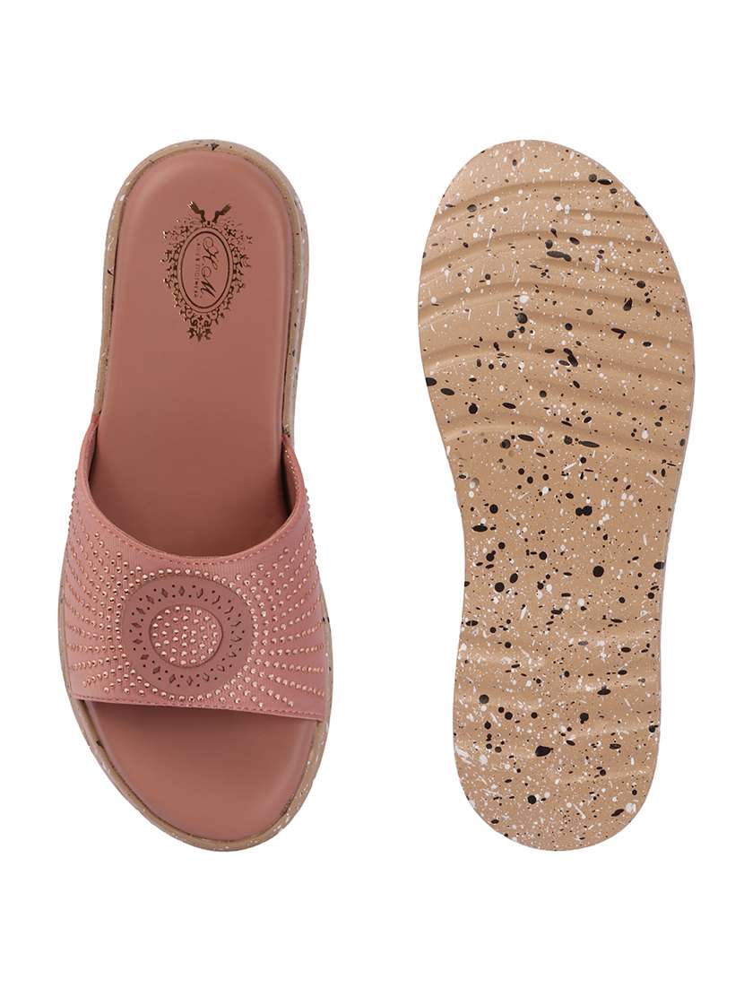 women embellished slip on wedges - 22580577 -  Standard Image - 4
