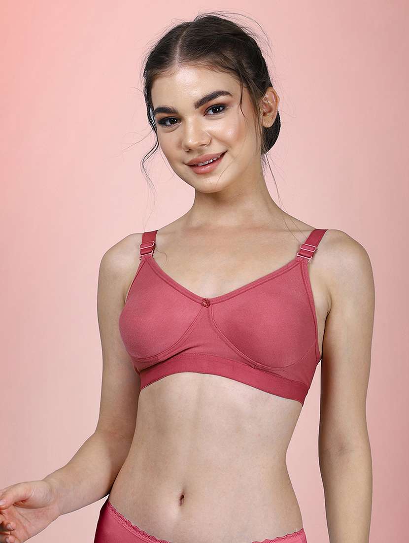 women pack of 2 solid full coverage regular bra - 22580738 -  Standard Image - 1