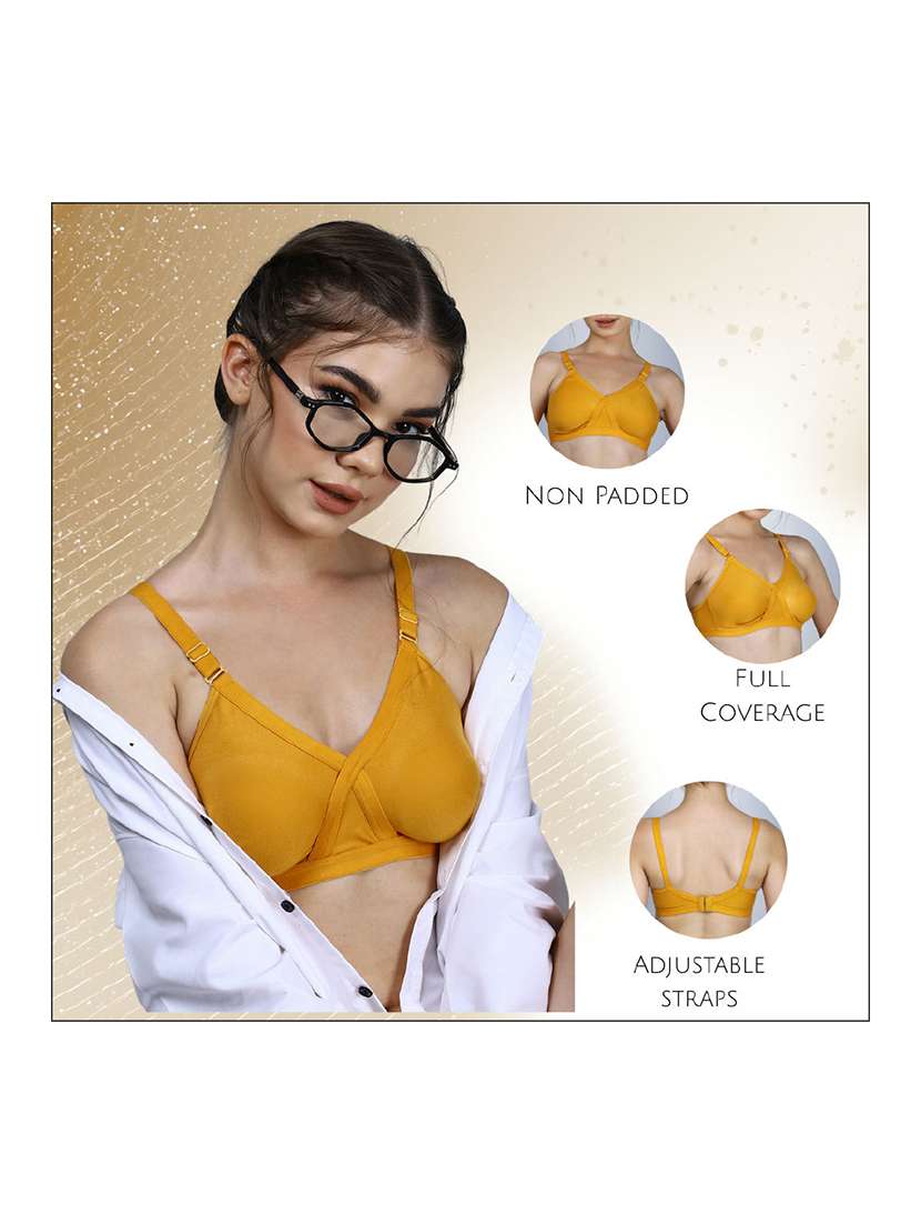 women solid full coverage regular bra - 22580808 -  Standard Image - 4