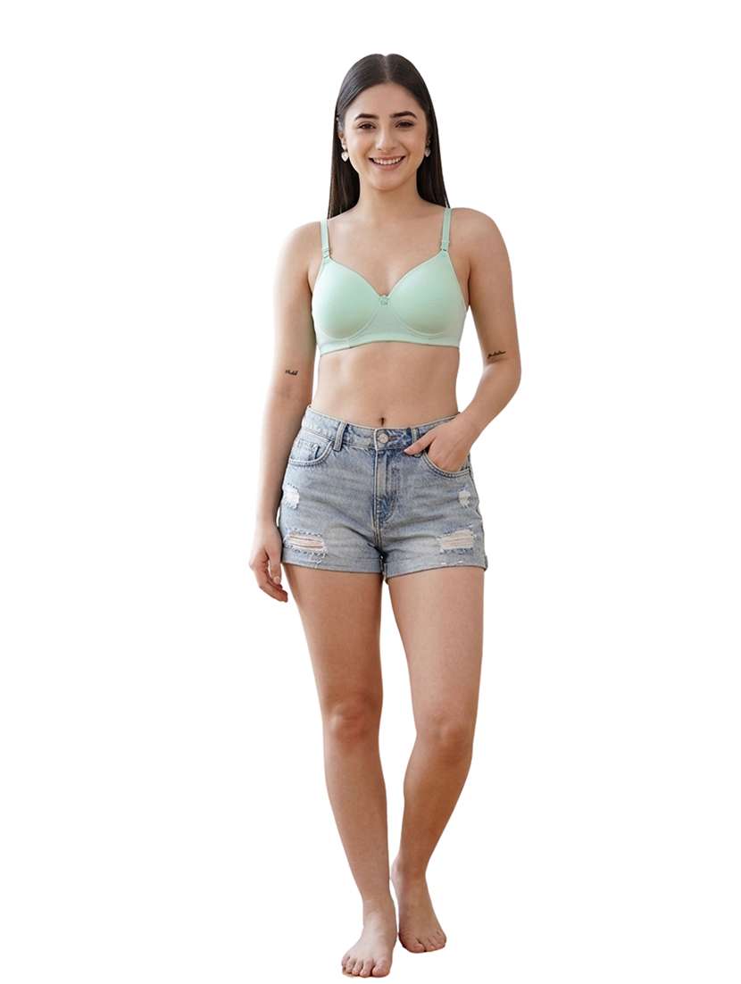 women pack of 2 solid full coverage bra - 22580881 -  Standard Image - 4