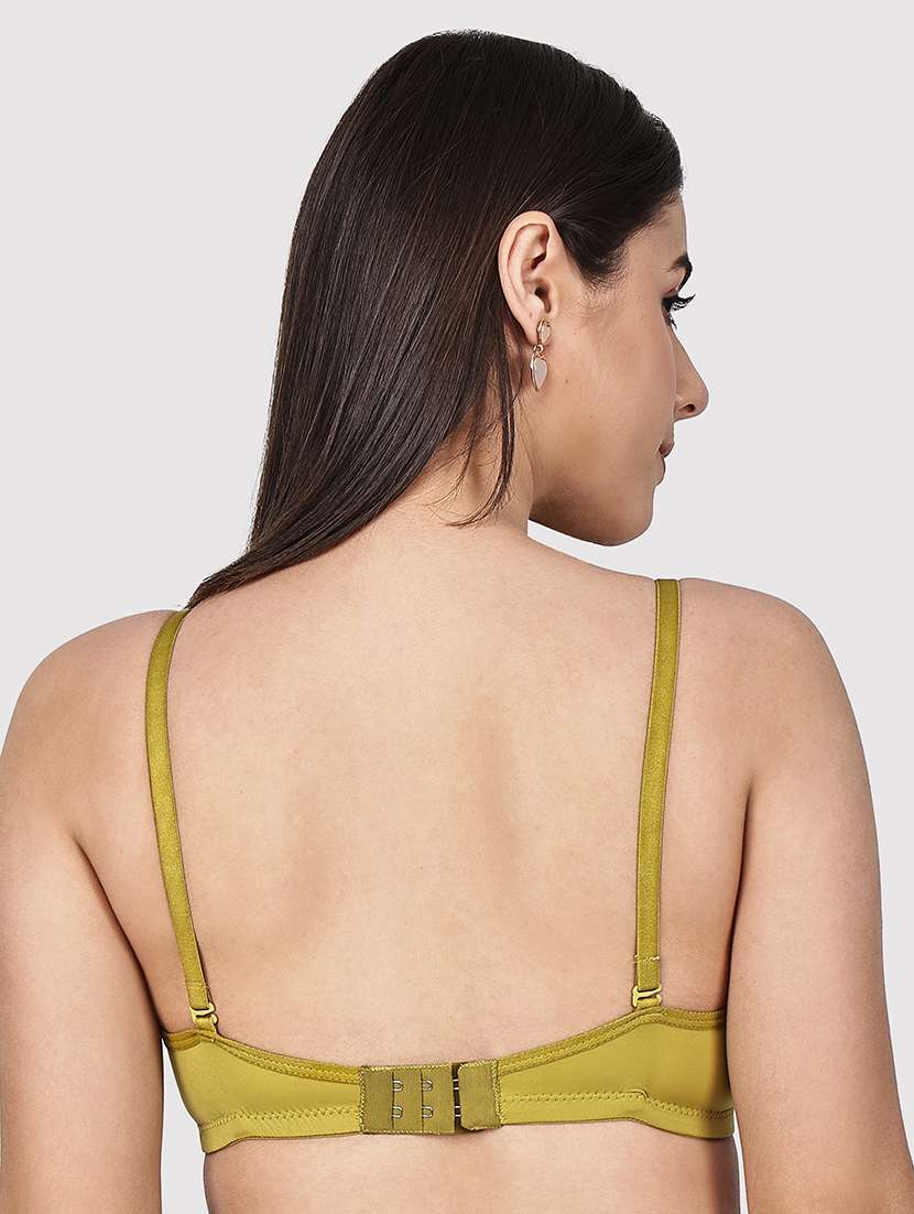 women pack of 3 solid three fourth coverage t-shirt bra - 22580899 -  Standard Image - 4