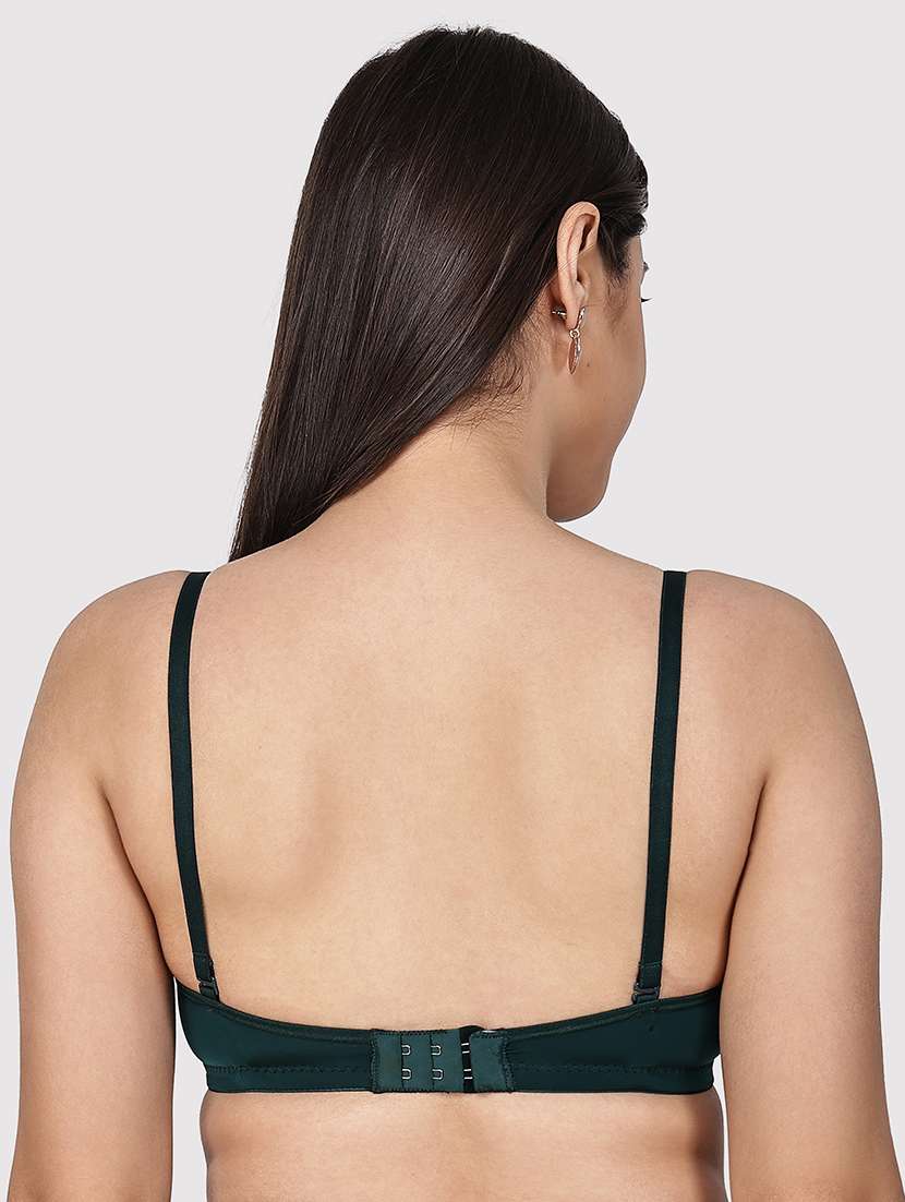 women pack of 3 solid three fourth coverage t-shirt bra - 22580907 -  Standard Image - 4