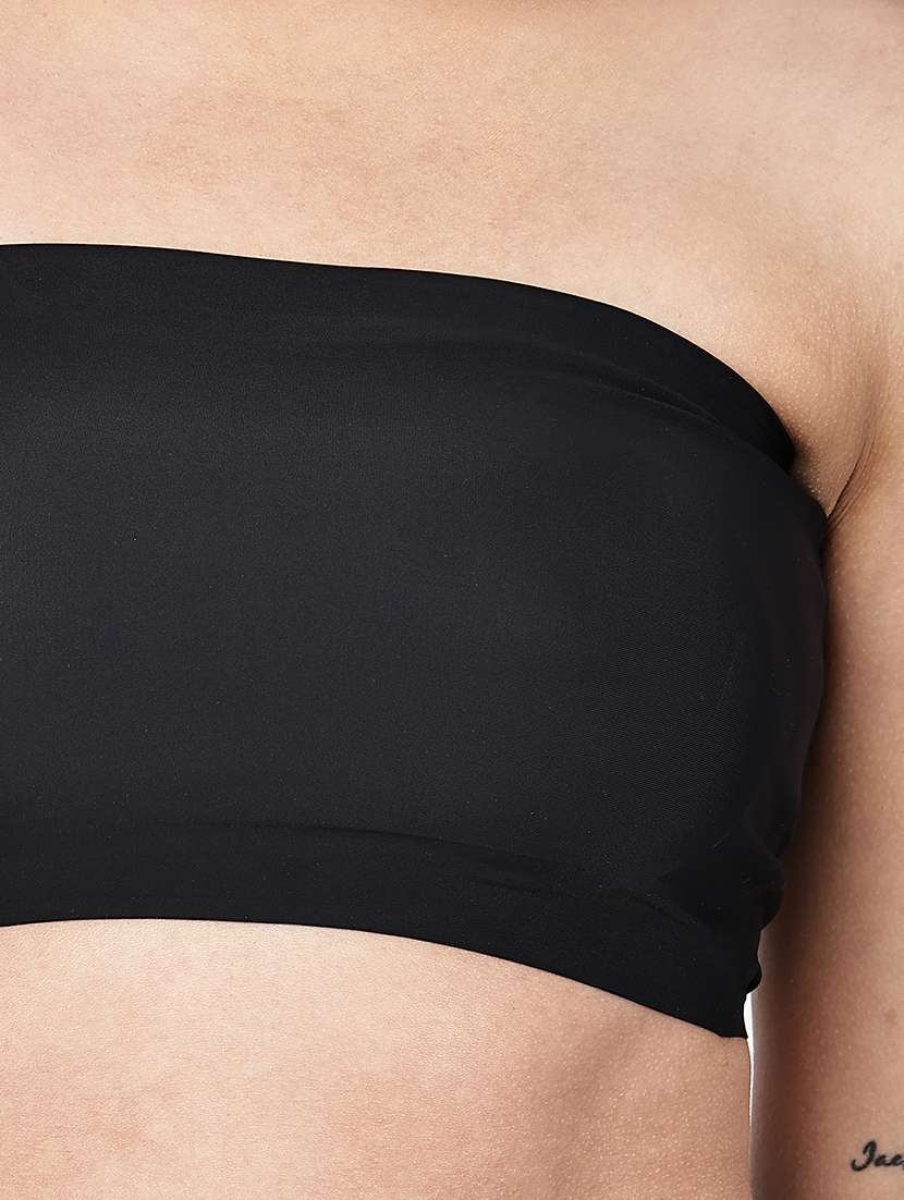 women solid full coverage tube bra - 22580945 -  Standard Image - 4