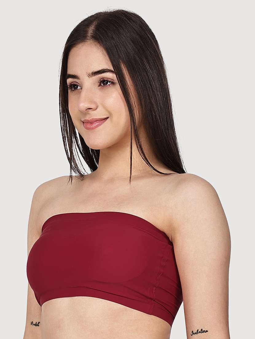 women solid full coverage tube bra - 22580947 -  Standard Image - 1