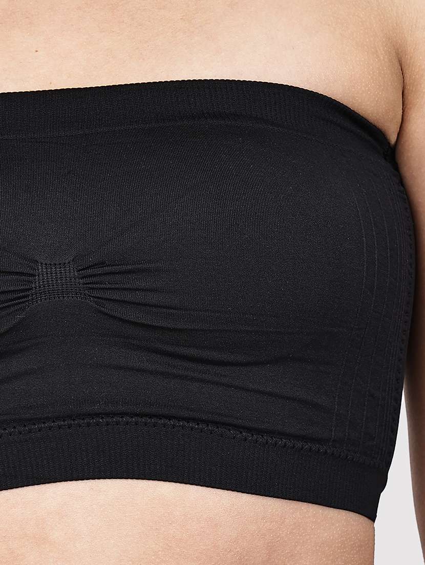 Women Solid Full Coverage Tube Bra - 22580955 -  Standard Image - 4