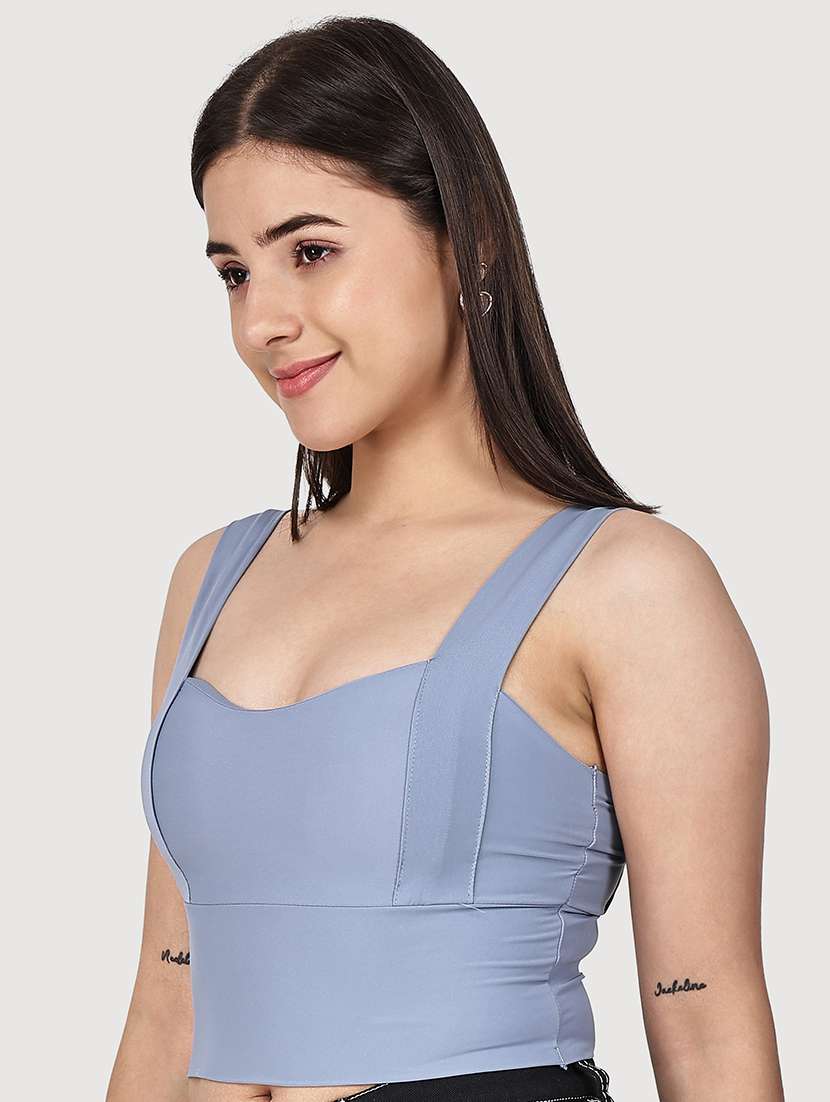 Women Solid Full Coverage Bralette - 22580964 -  Standard Image - 1