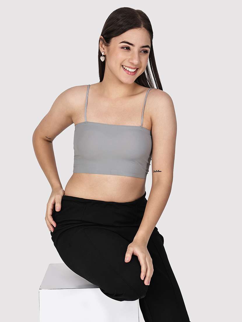 women solid full coverage tube bra - 22580977 -  Standard Image - 4