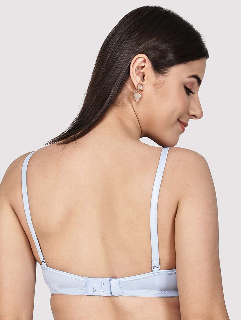 women pack of 3 solid three fourth coverage t-shirt bra - 22581129 -  Standard Image - 4