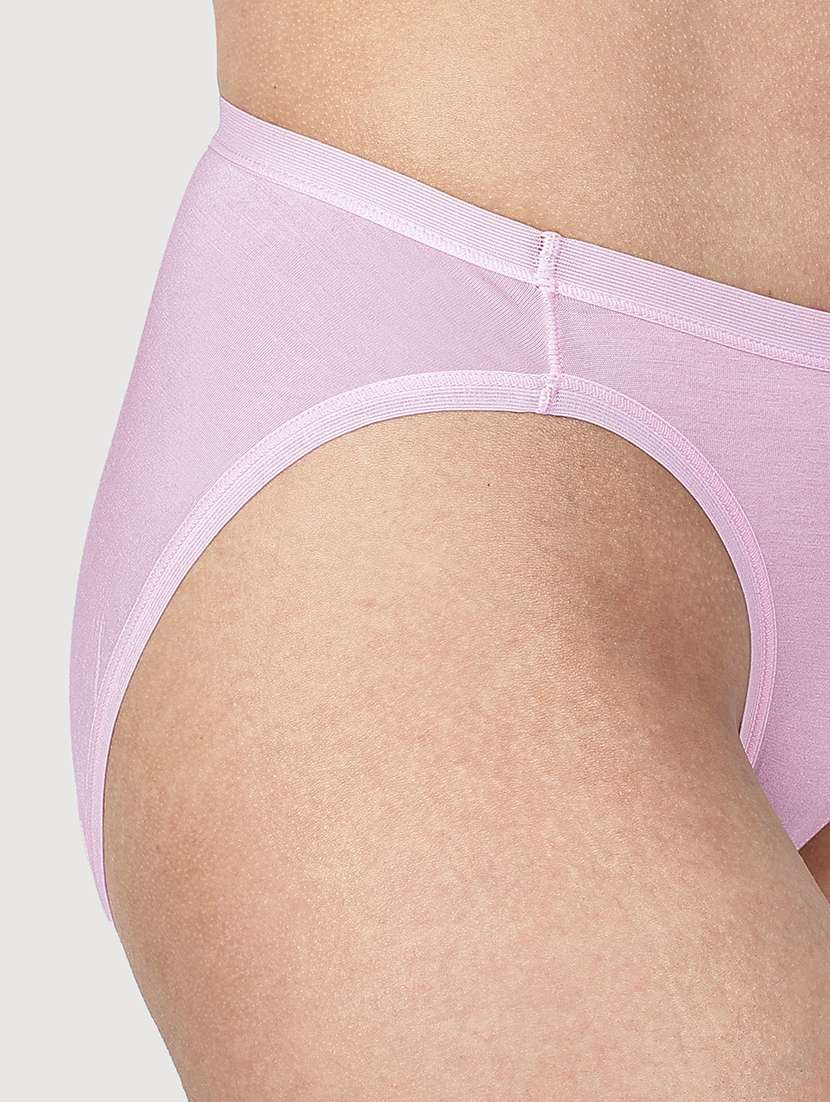 women solid mid rise regular panty - 22581231 -  Standard Image - 1