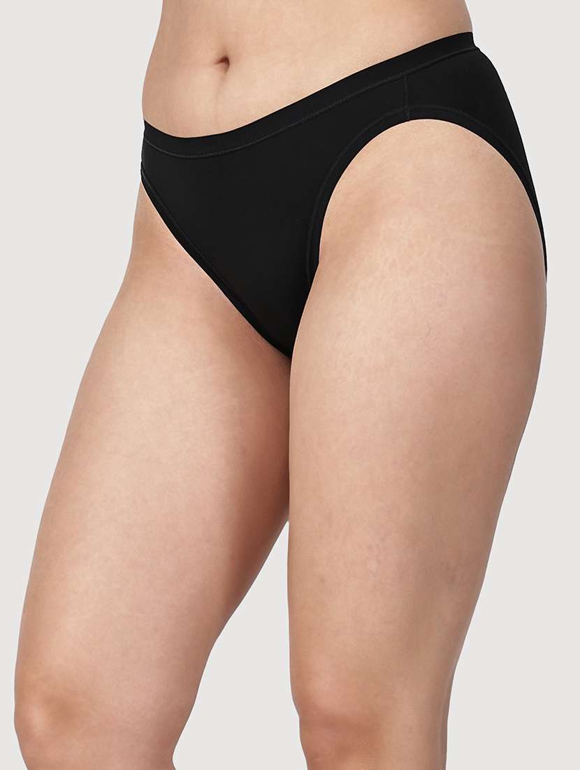 women pack of 2 solid mid rise regular panty - 22581246 -  Standard Image - 1