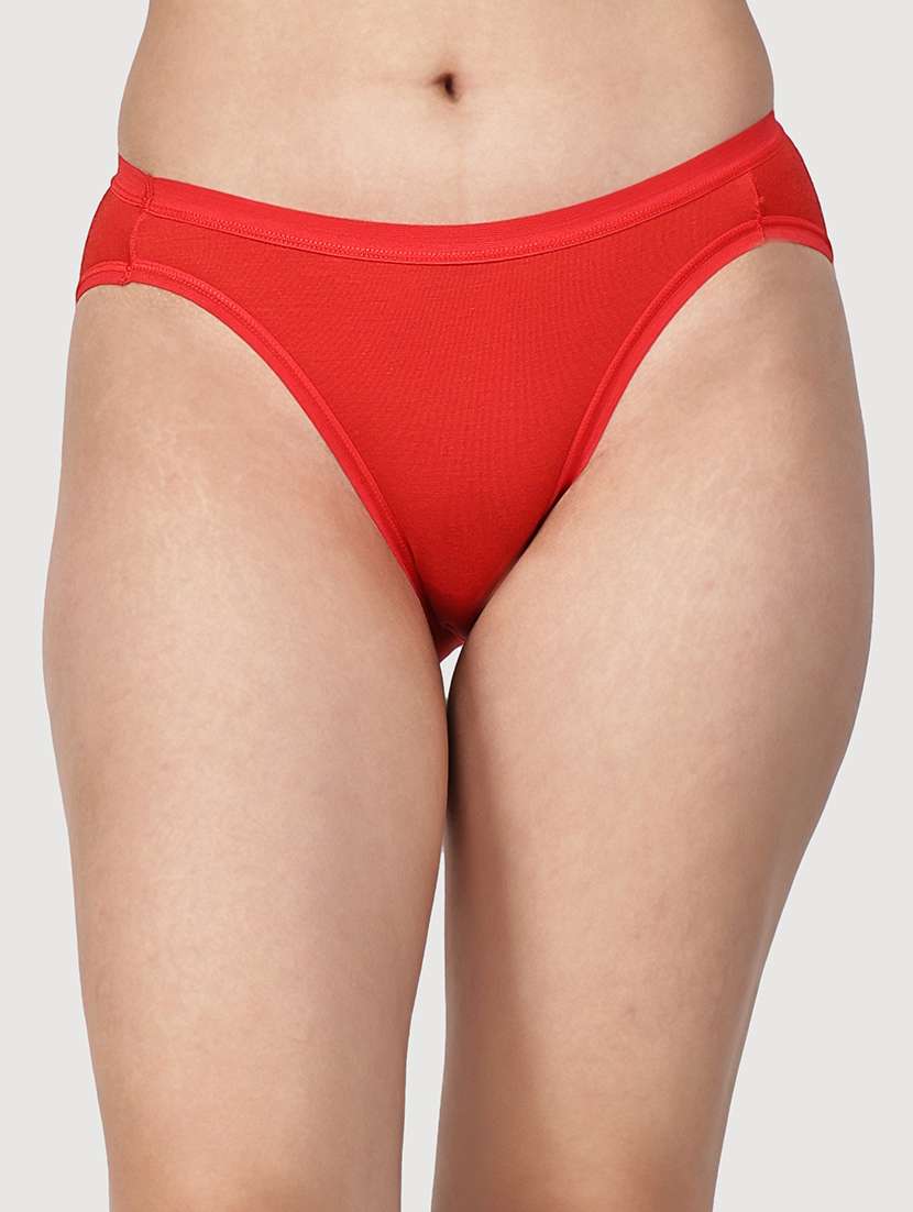 women pack of 2 solid mid rise regular panty - 22581250 -  Standard Image - 1