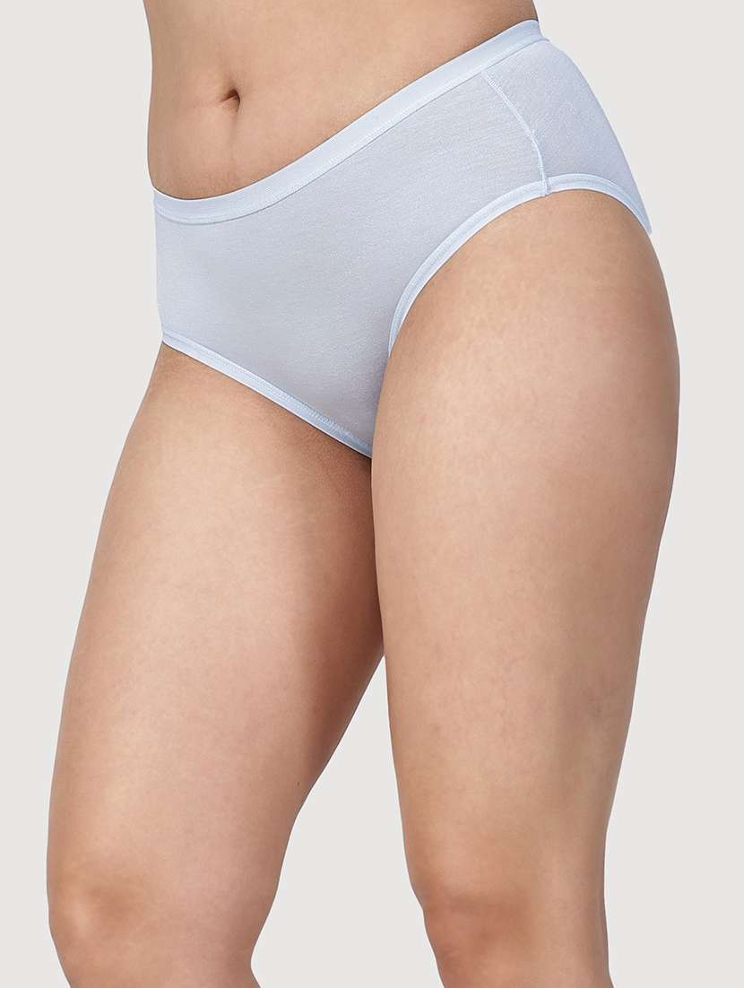 Women Pack Of 2 Solid Mid Rise Hipster Panty - 22581264 -  Standard Image - 1