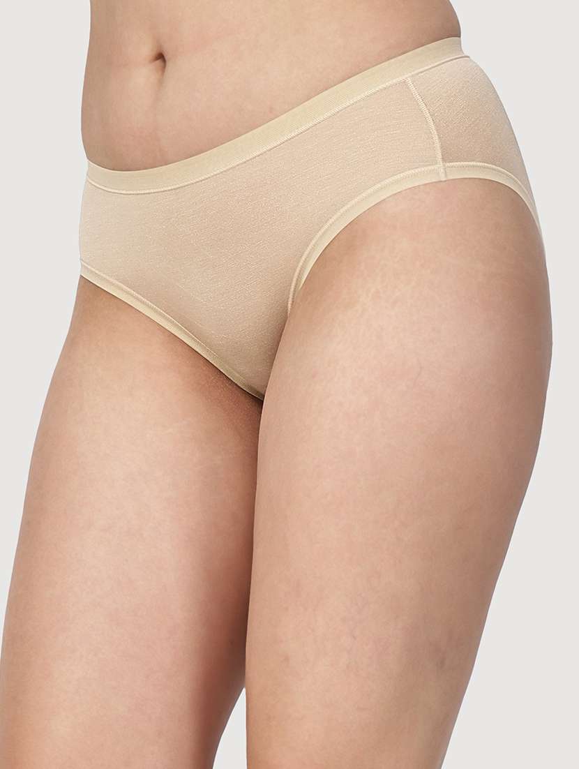 women solid mid rise hipster panty - 22581283 -  Standard Image - 1