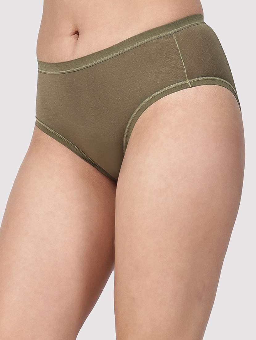 women solid mid rise hipster panty - 22581286 -  Standard Image - 1