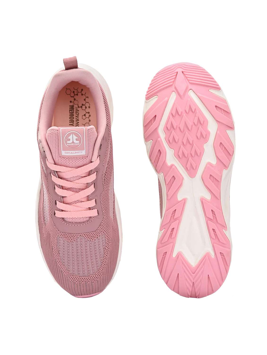 Women Textured Lace Up Sports Shoes - 22581393 -  Standard Image - 4