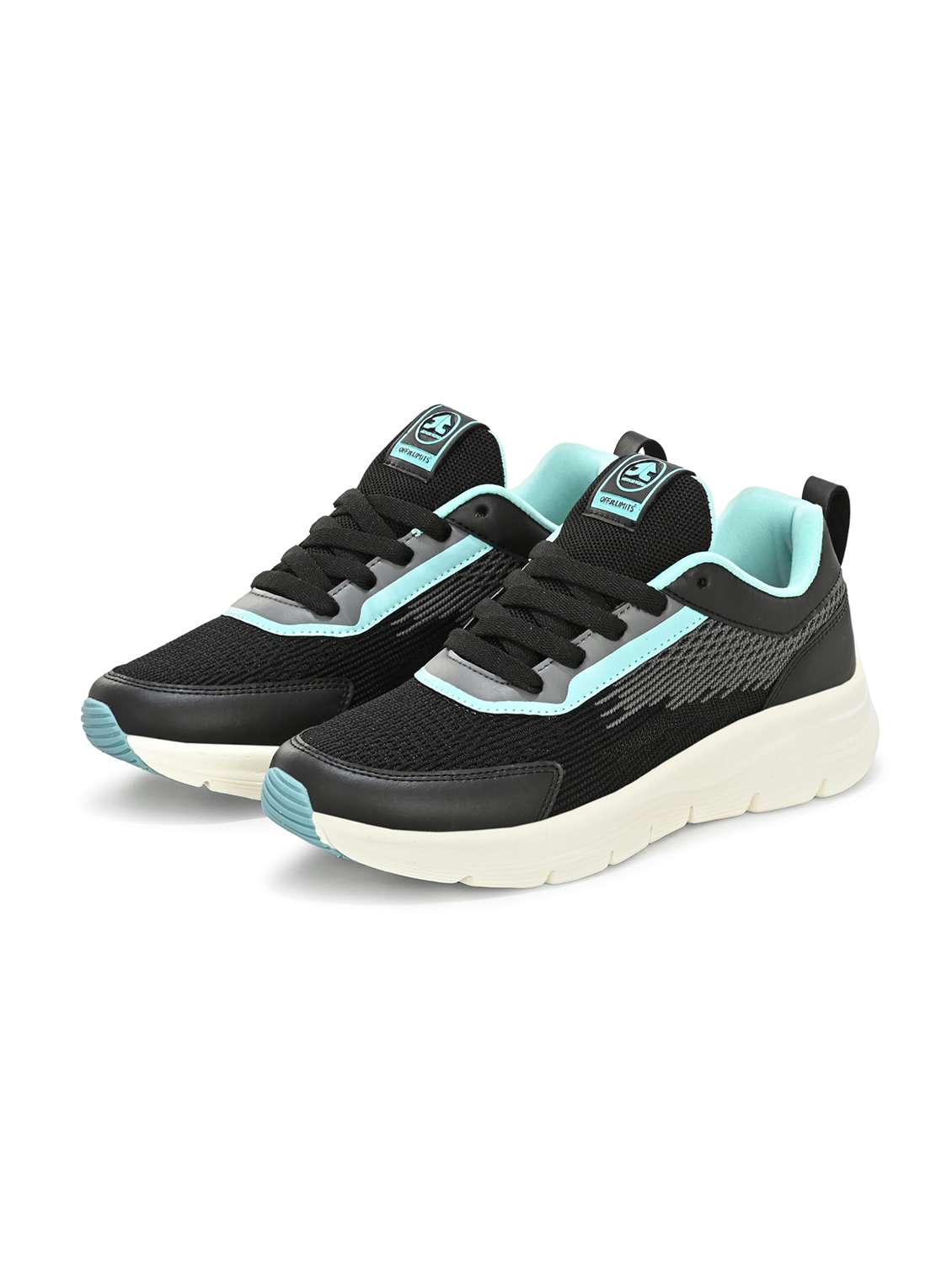 Women Textured Lace Up Sports Shoes - 22581404 -  Standard Image - 1