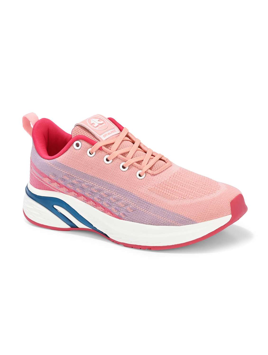 women textured lace up sports shoes - 22581417 -  Standard Image - 1